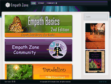 Tablet Screenshot of empathzone.com